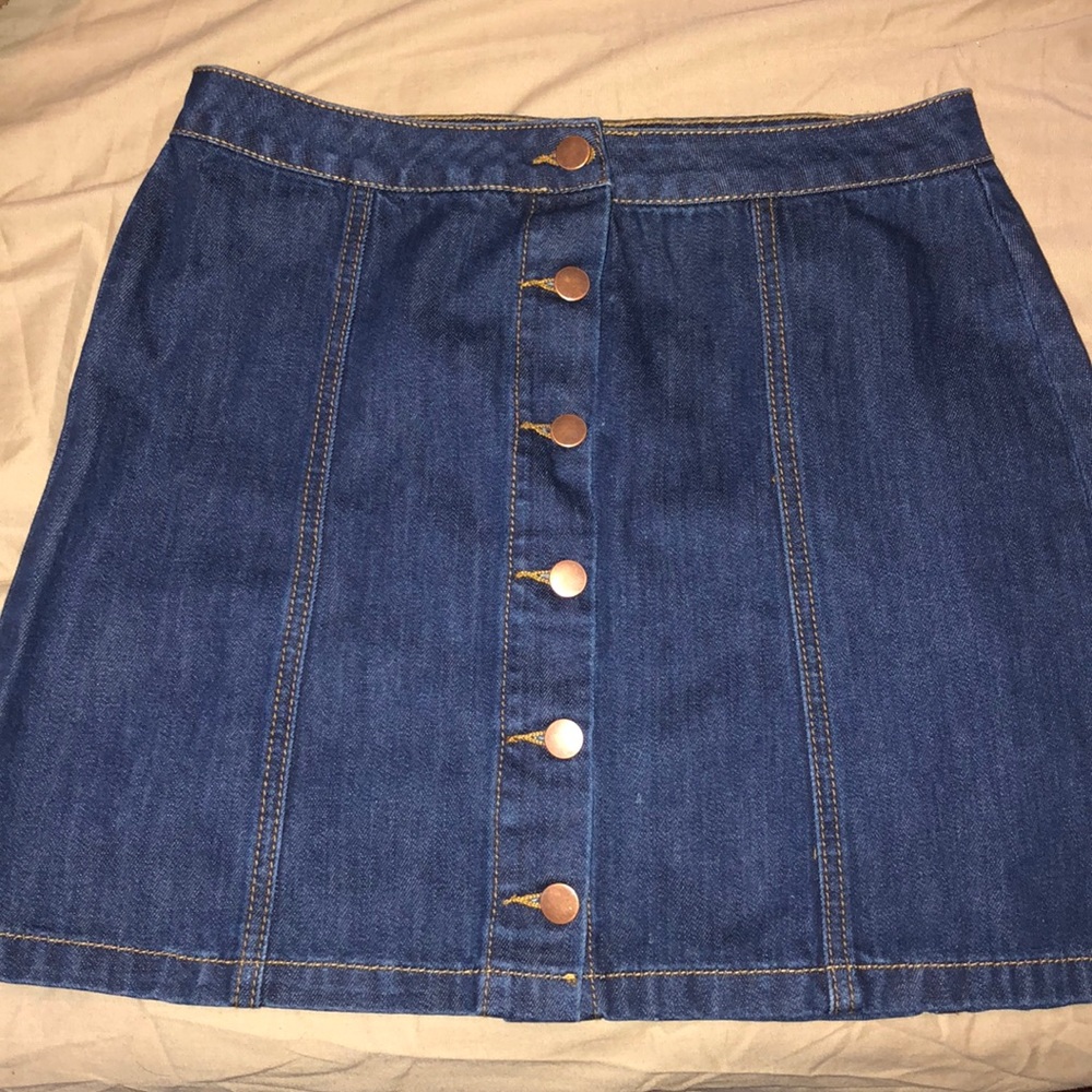 Forever 21 Jean Skirt